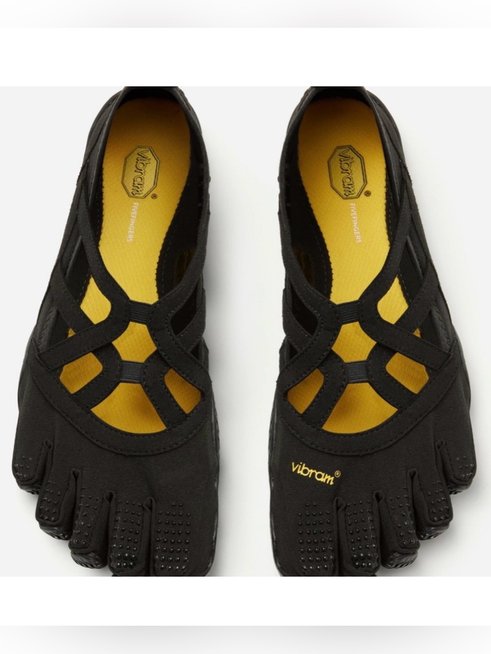 Vibram five finger shoes Alitza Loop Black  Toe Shoes size 42 New in Box